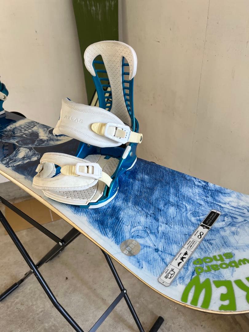 ROSSIGNOL 布施忠モデル　BURTON UNIONバインディング　板2枚