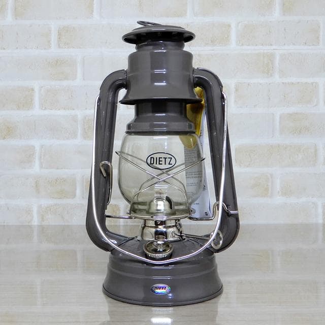 ホヤセット Dietz #76 グレー 激レアカラー ニッケル ランタン 新品