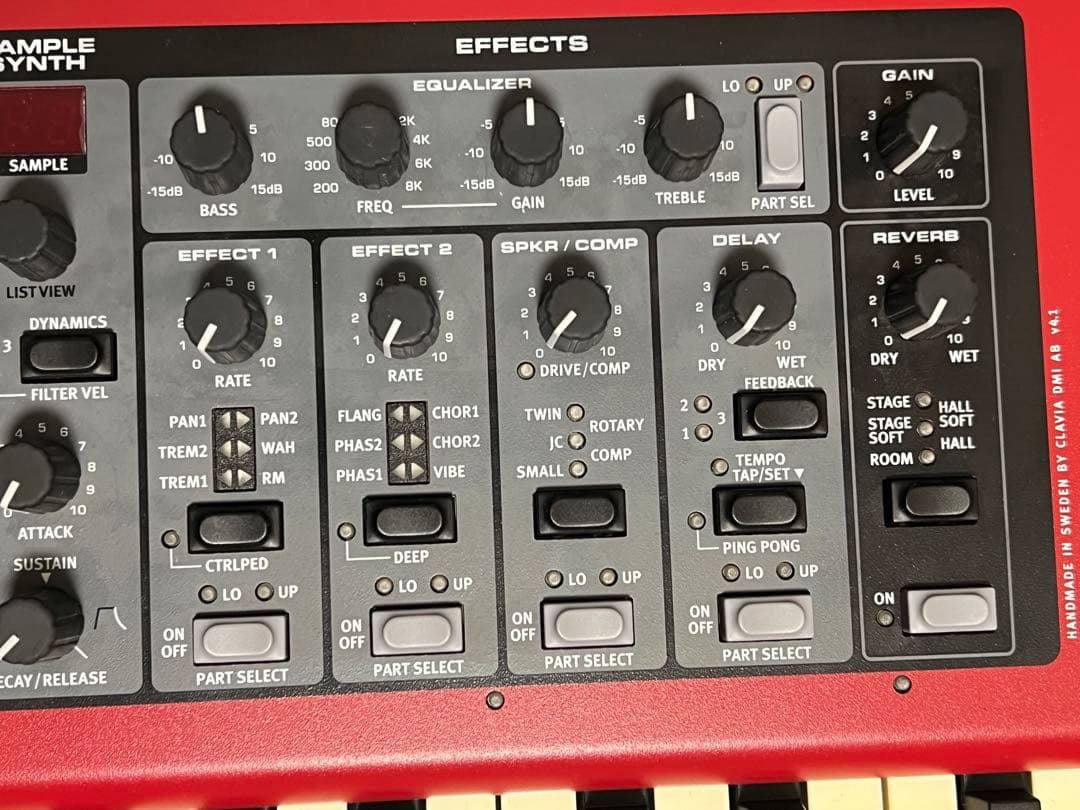ニック　nord electro 5HP フットペダルセット