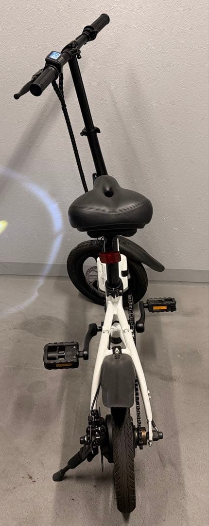 HOLDON ホールドオン Q1J 折り畳み 電動アシスト自転車　パールホワイト