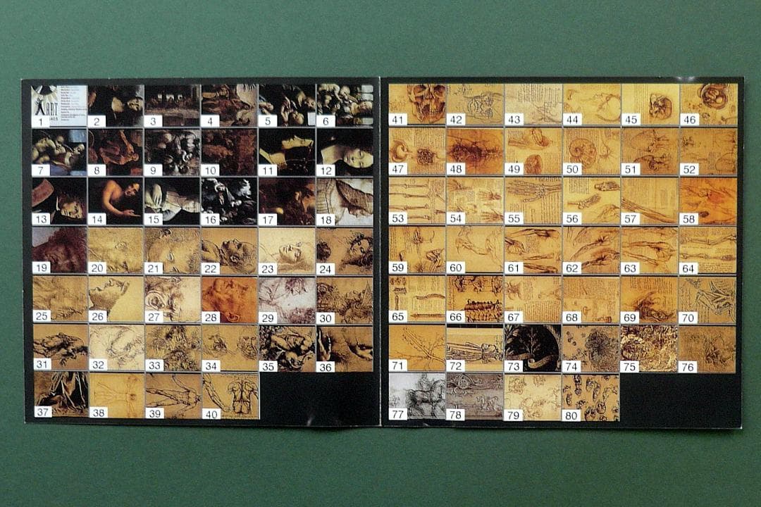 PA03【レオナルド・ダ・ビンチ作品集】フリーCD素材100点