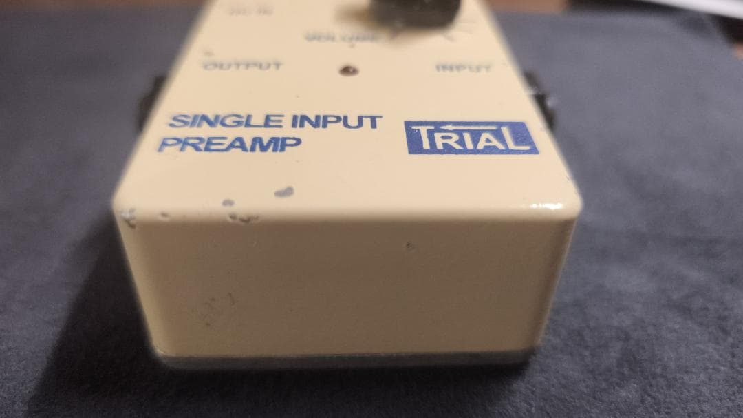 TRIAL SINGLE INPUT PREAMP プリアンプ 動作確認済 中古