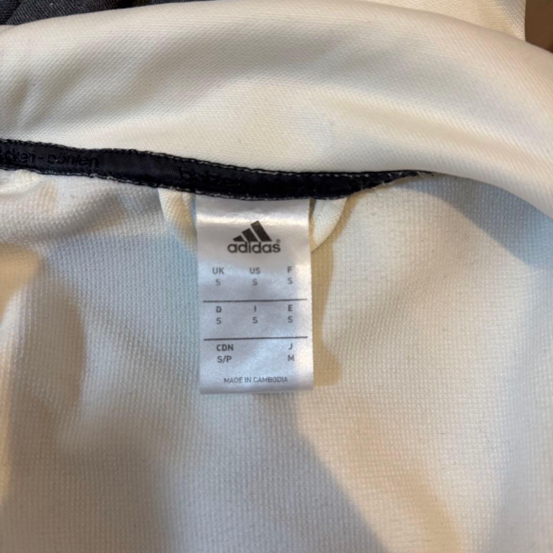 adidas ドイツ トラックジャケット ジャージ ホワイト