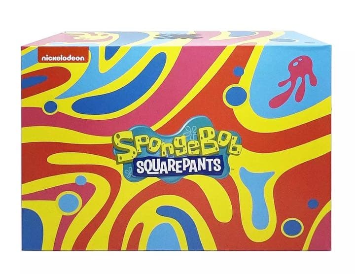 スポンジボブ　レインボー　半解剖　フィギュア　スタチュー　正規品　限定