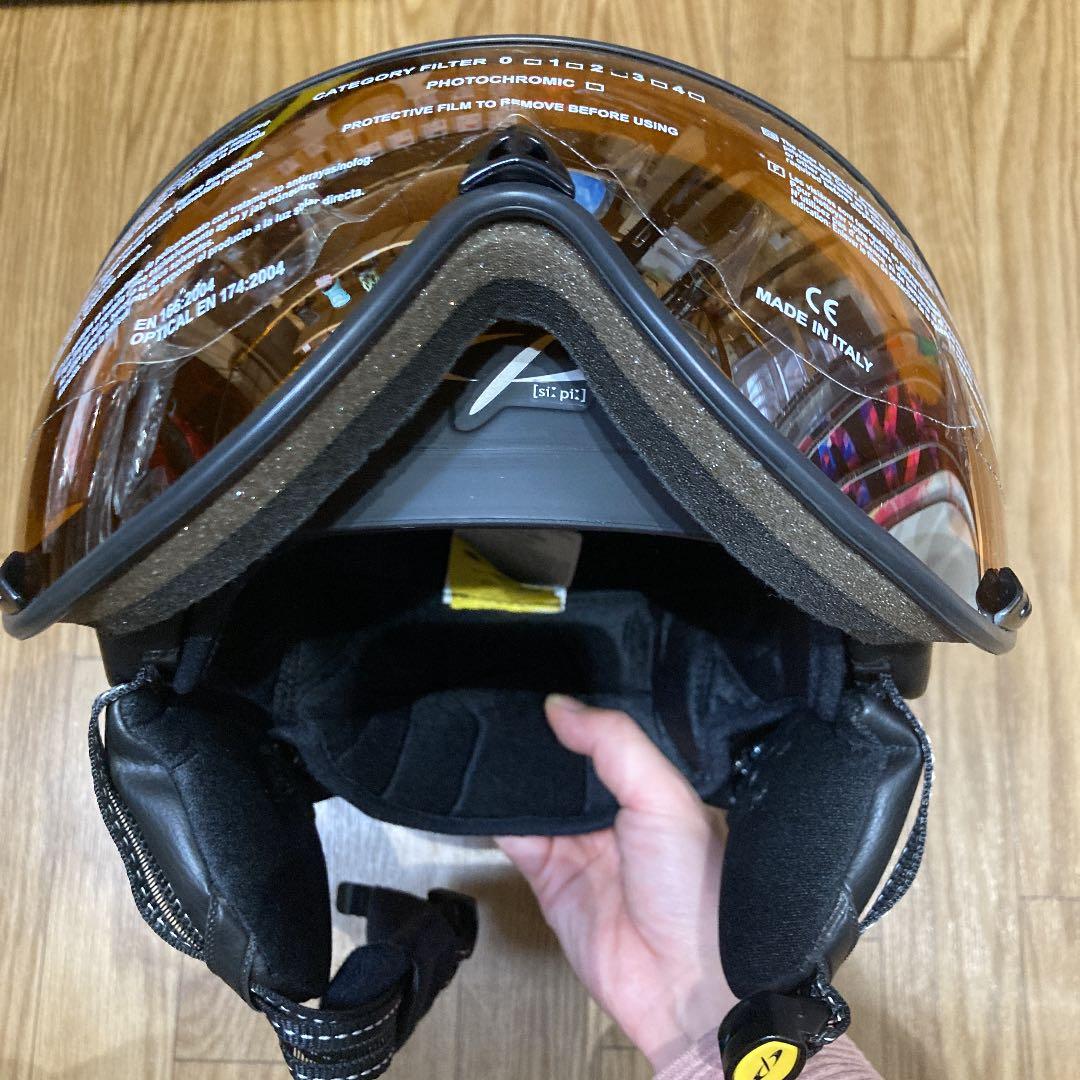 CP ゴーグル一体型ヘルメット CAMURAI 新品 ケース付き