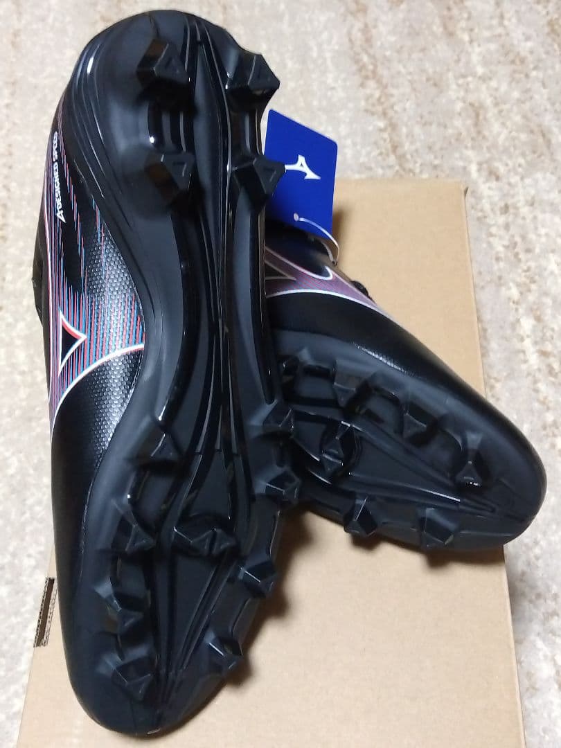スパイク／サッカー・ラグビー／28.0／黒／P1GA236501／新品・未使用品