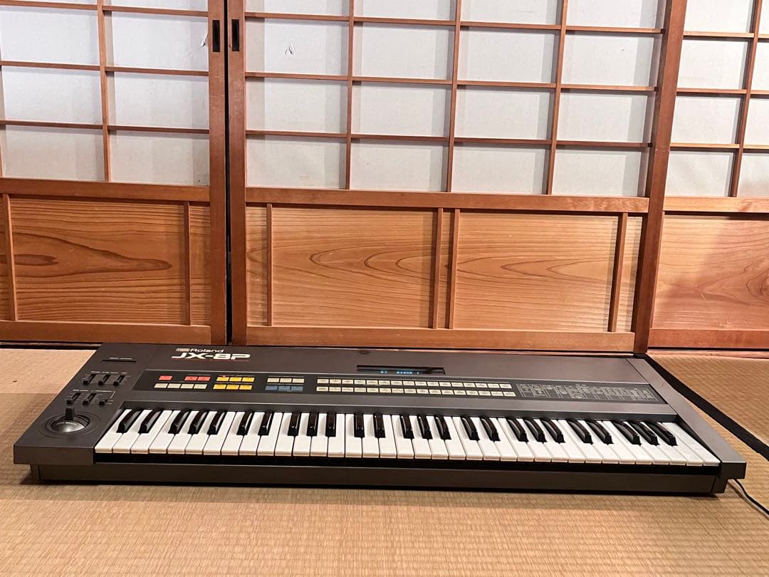 【動作確認済】Roland JX-8P アナログシンセ ハードケース付 MIDI