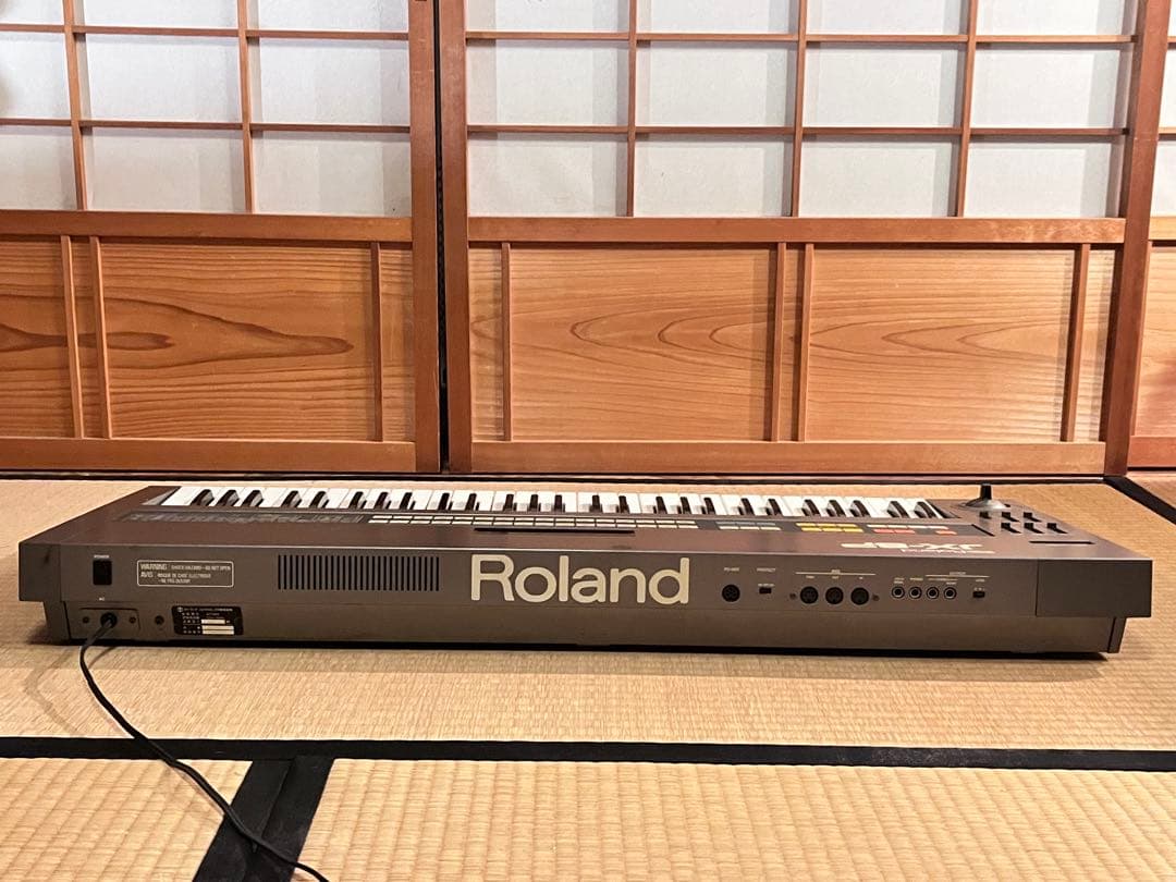 【動作確認済】Roland JX-8P アナログシンセ ハードケース付 MIDI