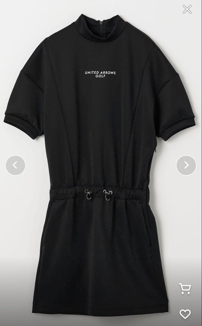 UNITED ARROWS Golf ブラックワンピース