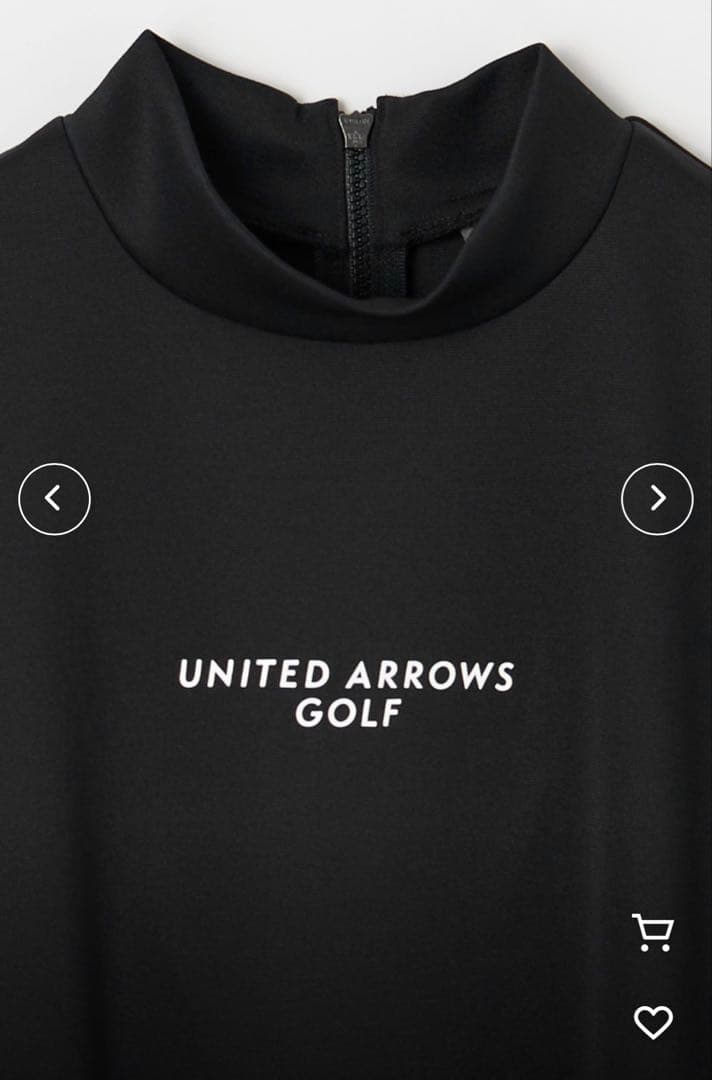 UNITED ARROWS Golf ブラックワンピース