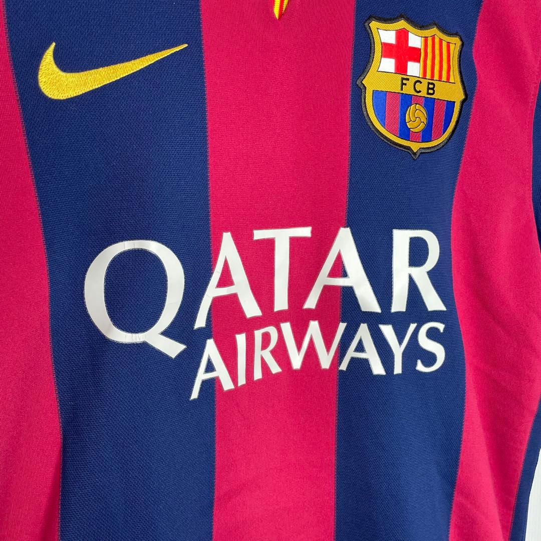 【美品】 Nike FC Barcelona バルサ ユニ 14-15 Sサイズ
