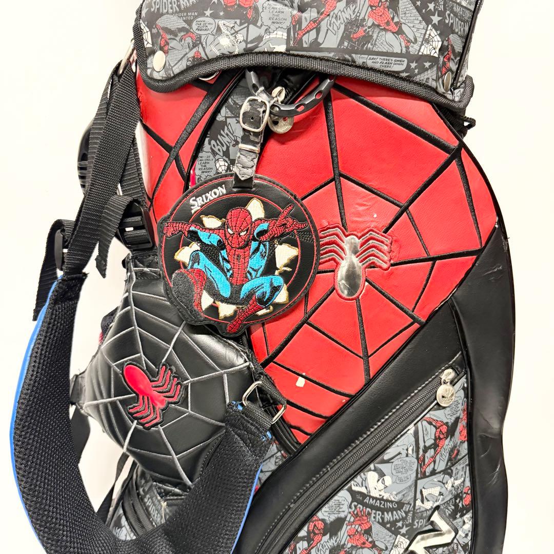 SRIXON MARVEL スパイダーマン キャディバッグ　スリクソン　マーベル
