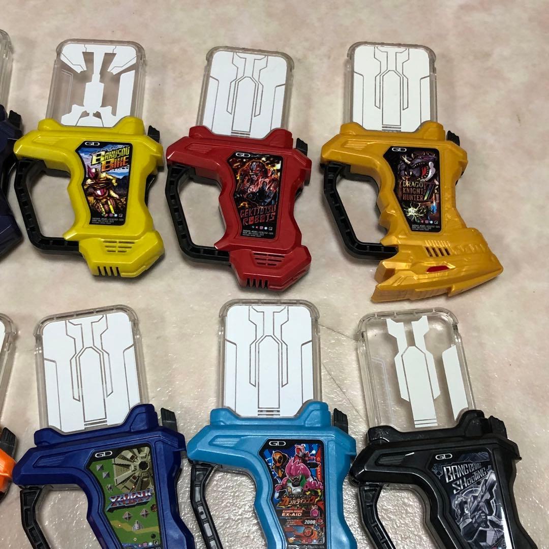 仮面ライダーエグゼイド DXガシャット 15個まとめ