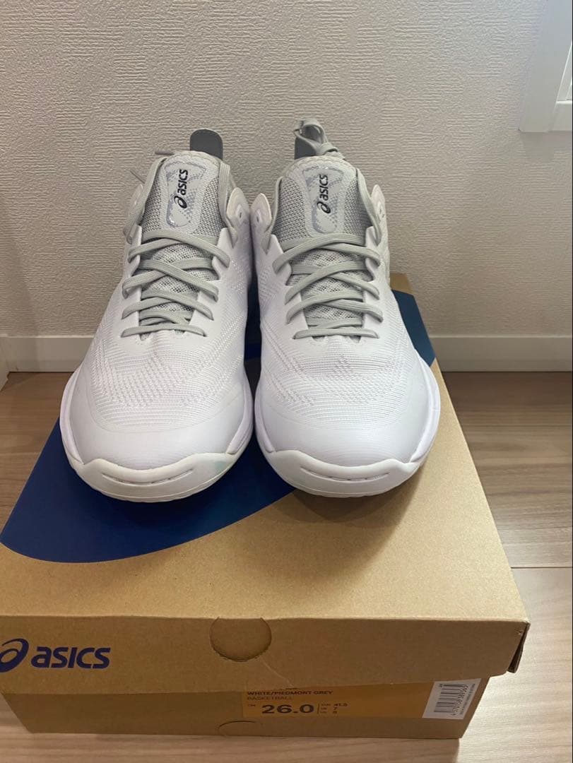 asics GLIDE NOVA ホワイト 26.0cm