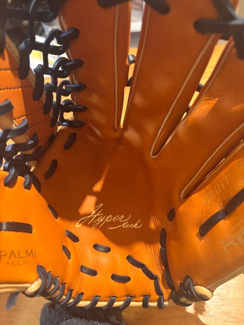 Rawlings 12.5インチ 外野用 軟式グローブ キャメル　右利き用