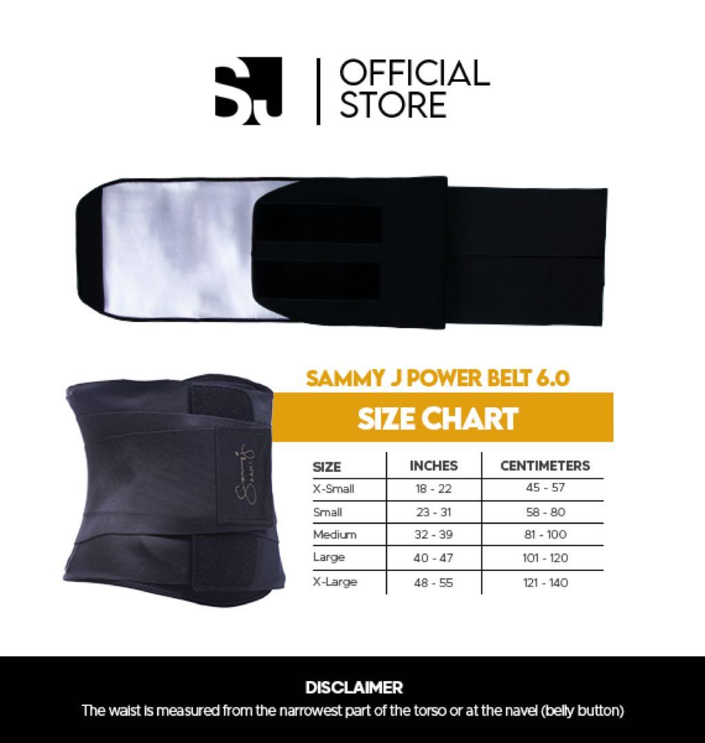 ウエイトトレーニング Sammy J power belt 6.0 M