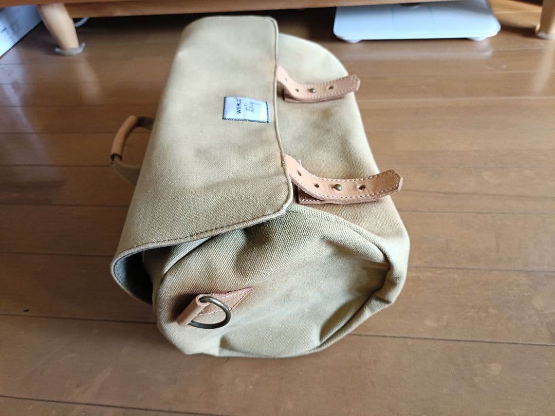 WEMUG帆布サイクルバック ハンドルポーチ ヴィンテージ物 未使用長期保管品