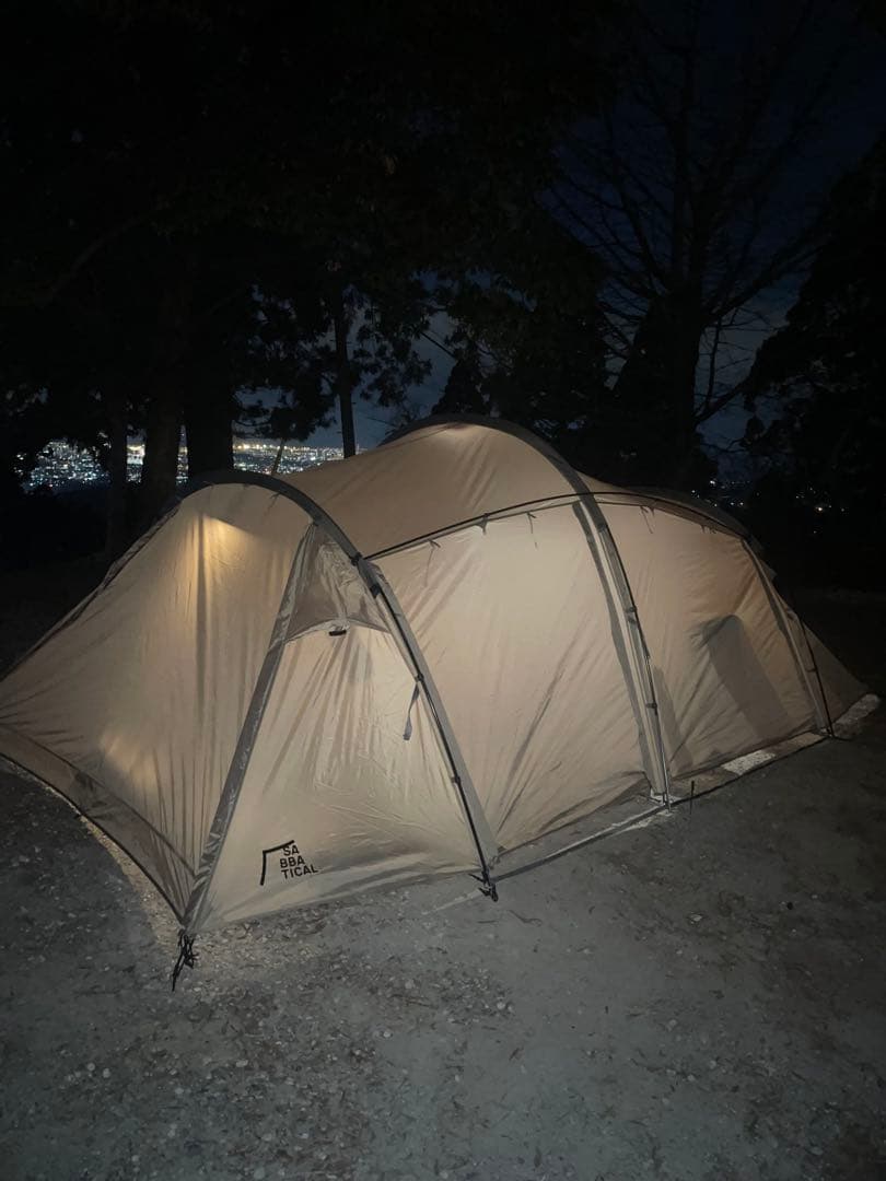 サバティカルギリア　GILIA 2人用・5人用インナー付き テント【中古】