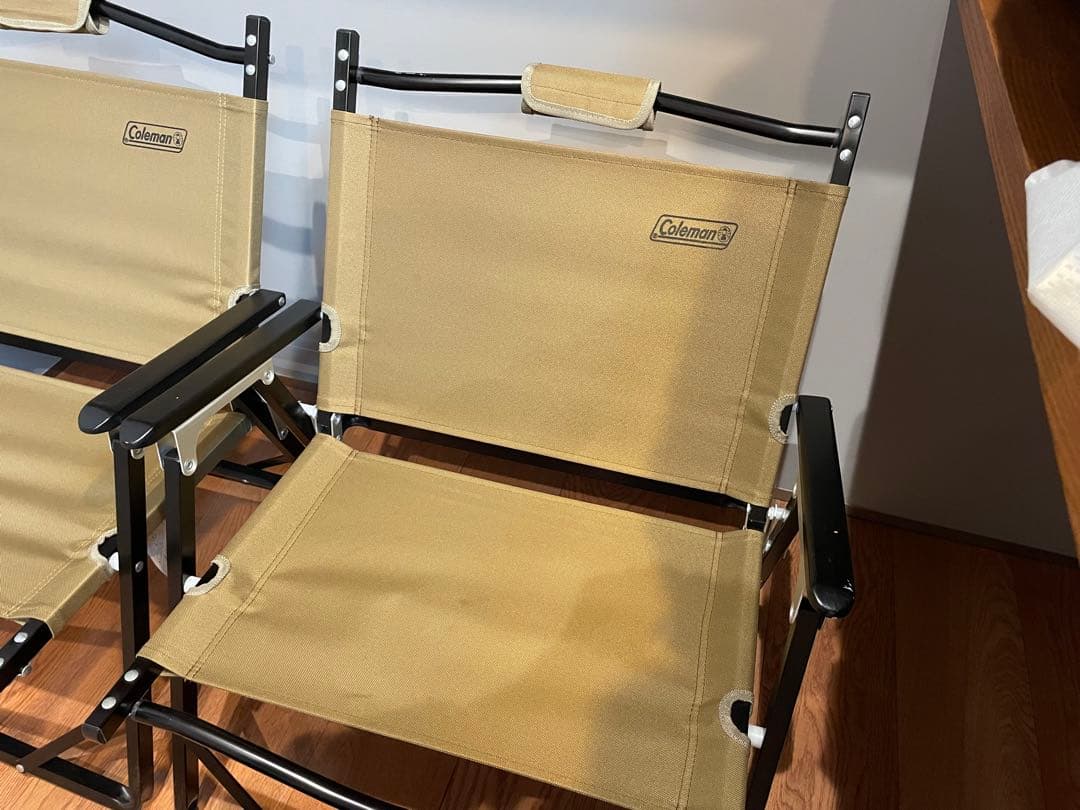 【coleman×URBS】2脚セットコールマンコンパクトフォールディングチェア