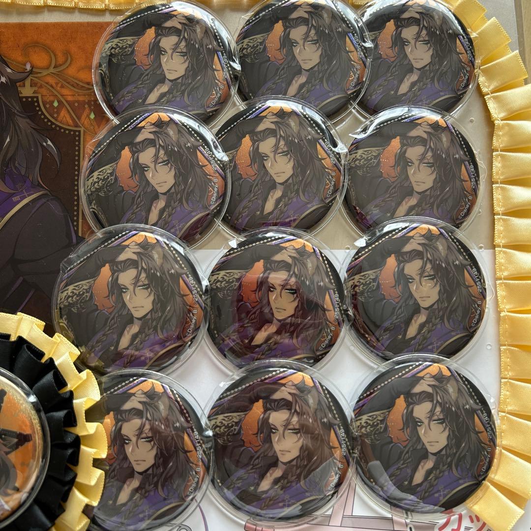 ツイステ　痛バ　セット　レオナ　缶バッジ　グッズセット