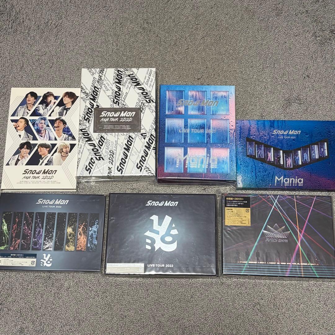 【 Man】LIVE DVDまとめ売り7点