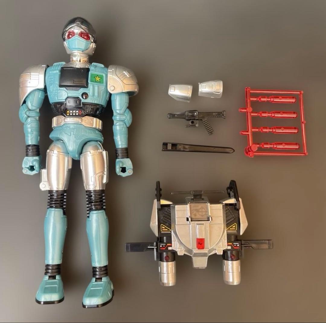機動刑事ジバン　マルチフォーム　バンダイ　1989年　シール未使用