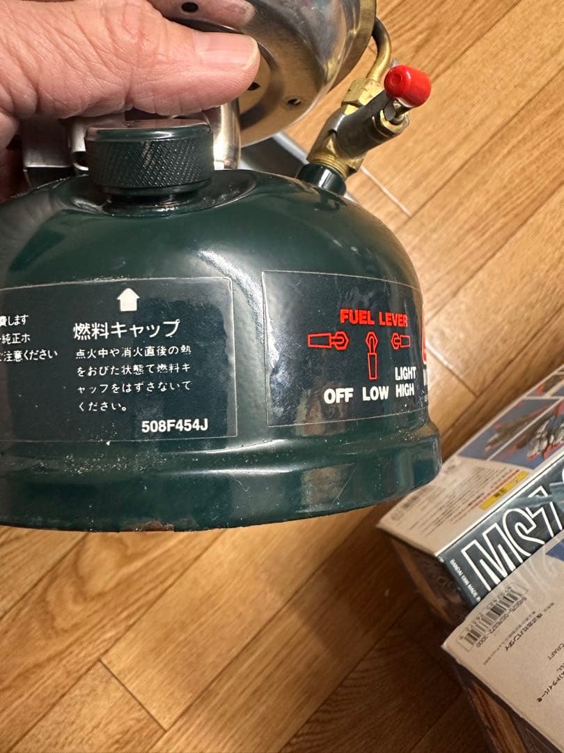 Coleman 508A シングルバーナー USA製 純正ケース付き