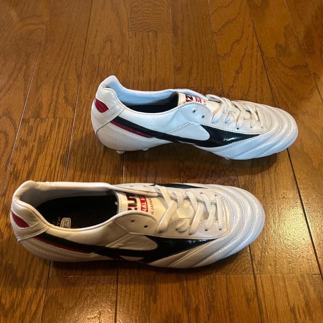 新品未使用　Mizuno Morelia 26cm 袋付き、お手入れセット