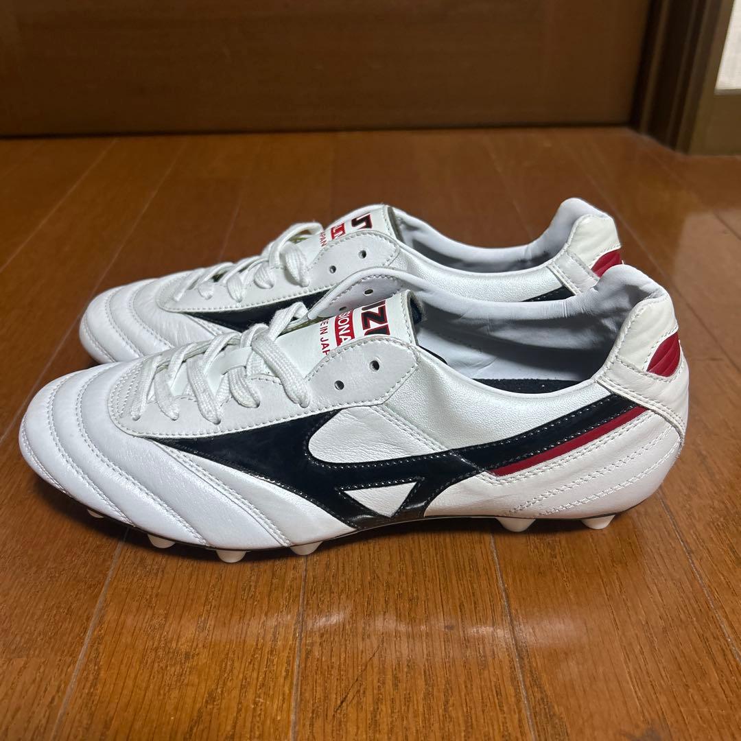 新品未使用　Mizuno Morelia 26cm 袋付き、お手入れセット