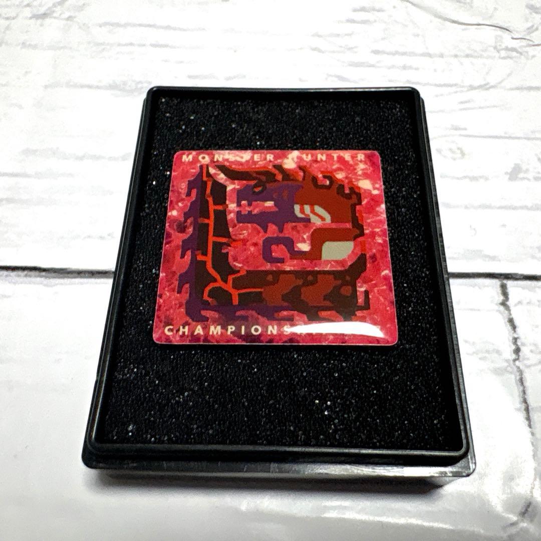 【当選品】燼滅刃ディノバルド　アイコンピンバッジ　モンスターハンターダブルクロス
