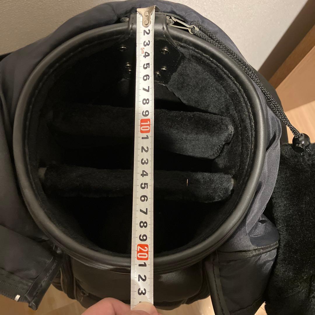 BARNEYS NEW YORK ブラックキャディバッグ