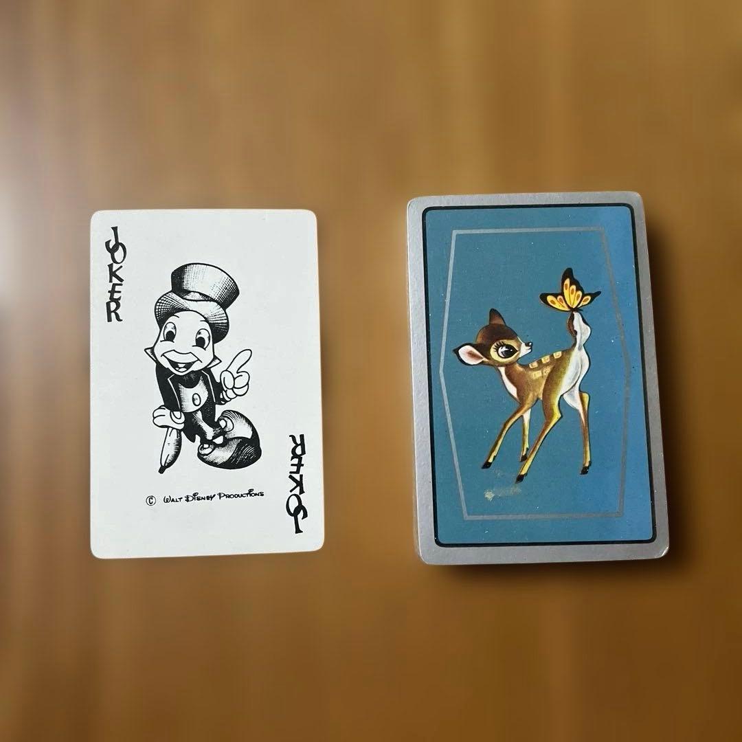 任天堂　ディズニー　トランプ　バンビ　昭和　レトロ