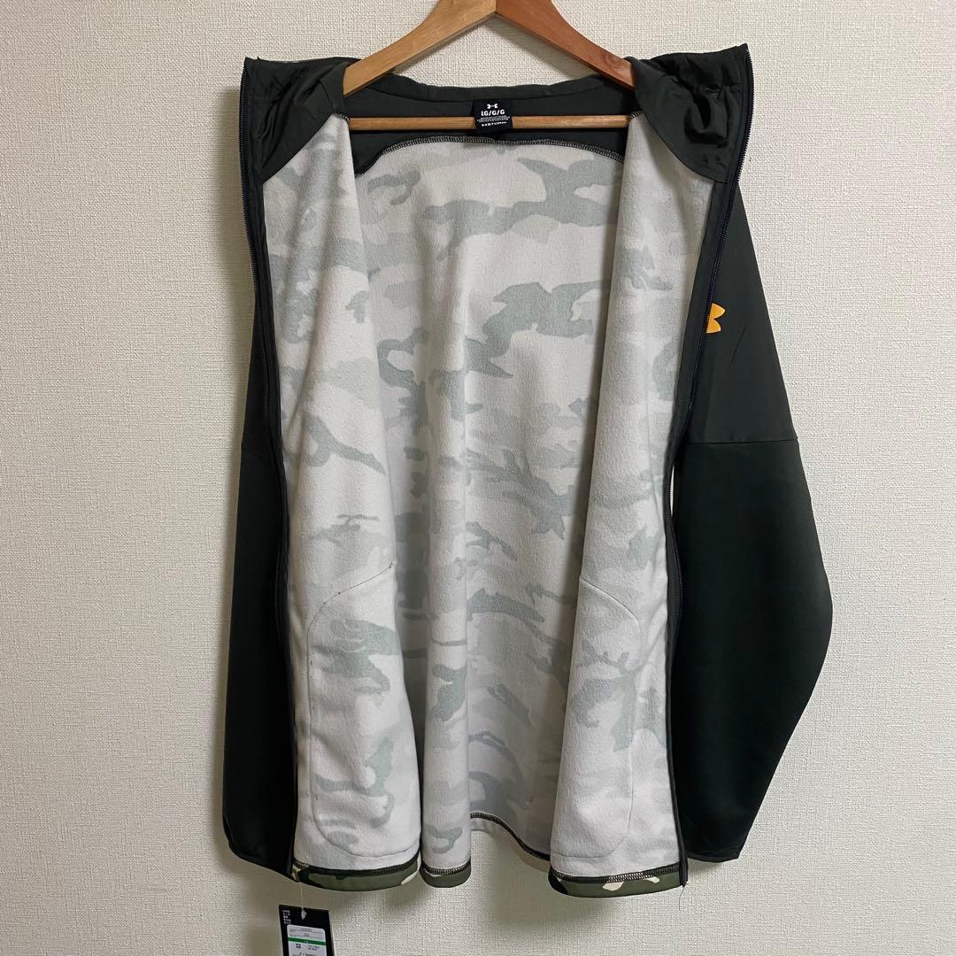 UNDER ARMOUR アンダーアーマー　フルジップ ジャケット　緑　L