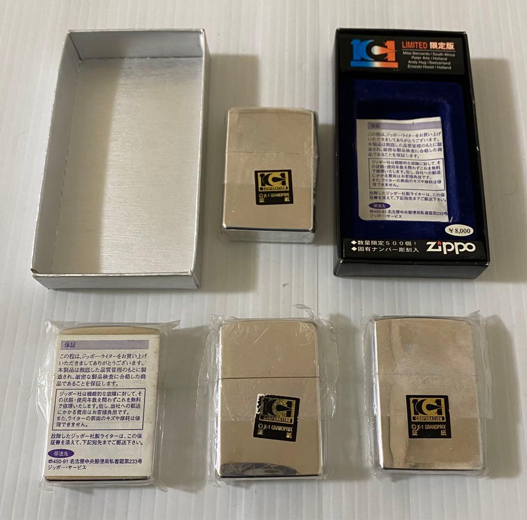 K‐1 ZIPPO ジッポ 限定版  数量限定500個 ジッポライター