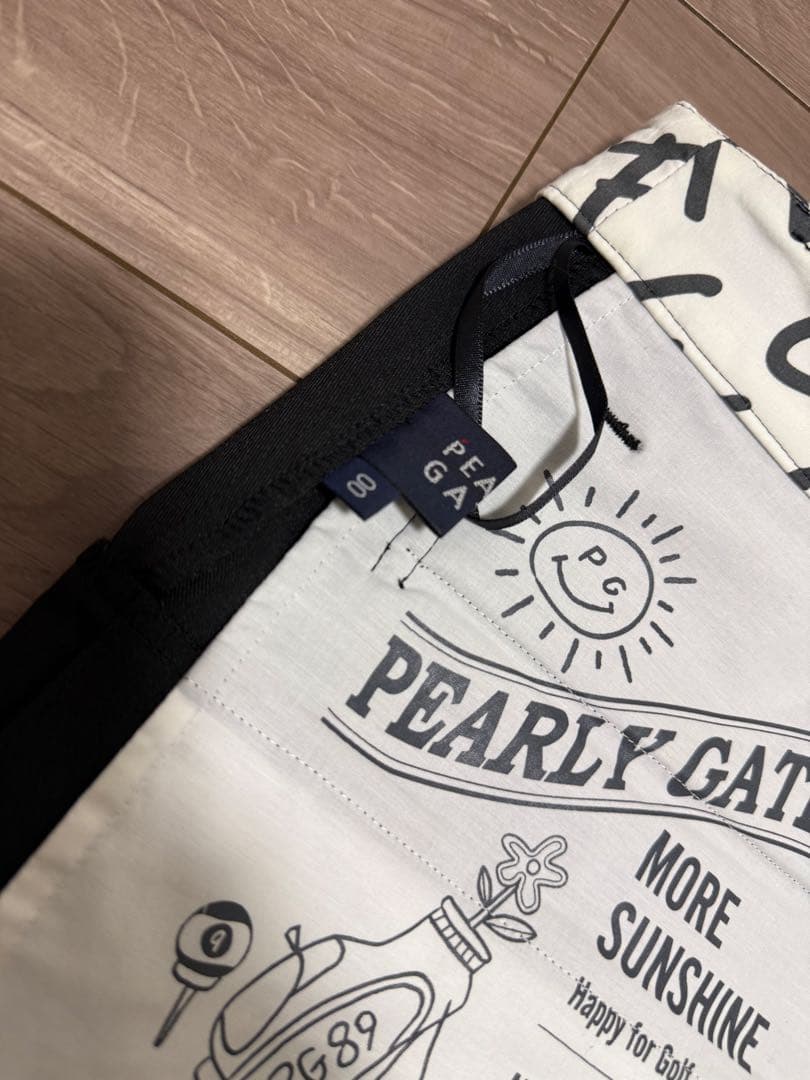 PEARLY GATES ブラック プリーツスカート新品未使用品
