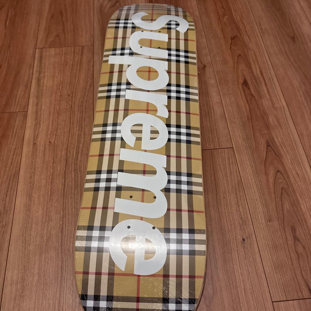 Supreme / Burberry Skateboard ベージュ