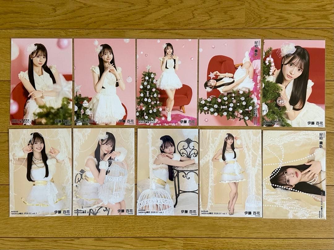 AKB48 伊藤百花 24年5月度～26年1月度 生写真 フルコンプ 105枚