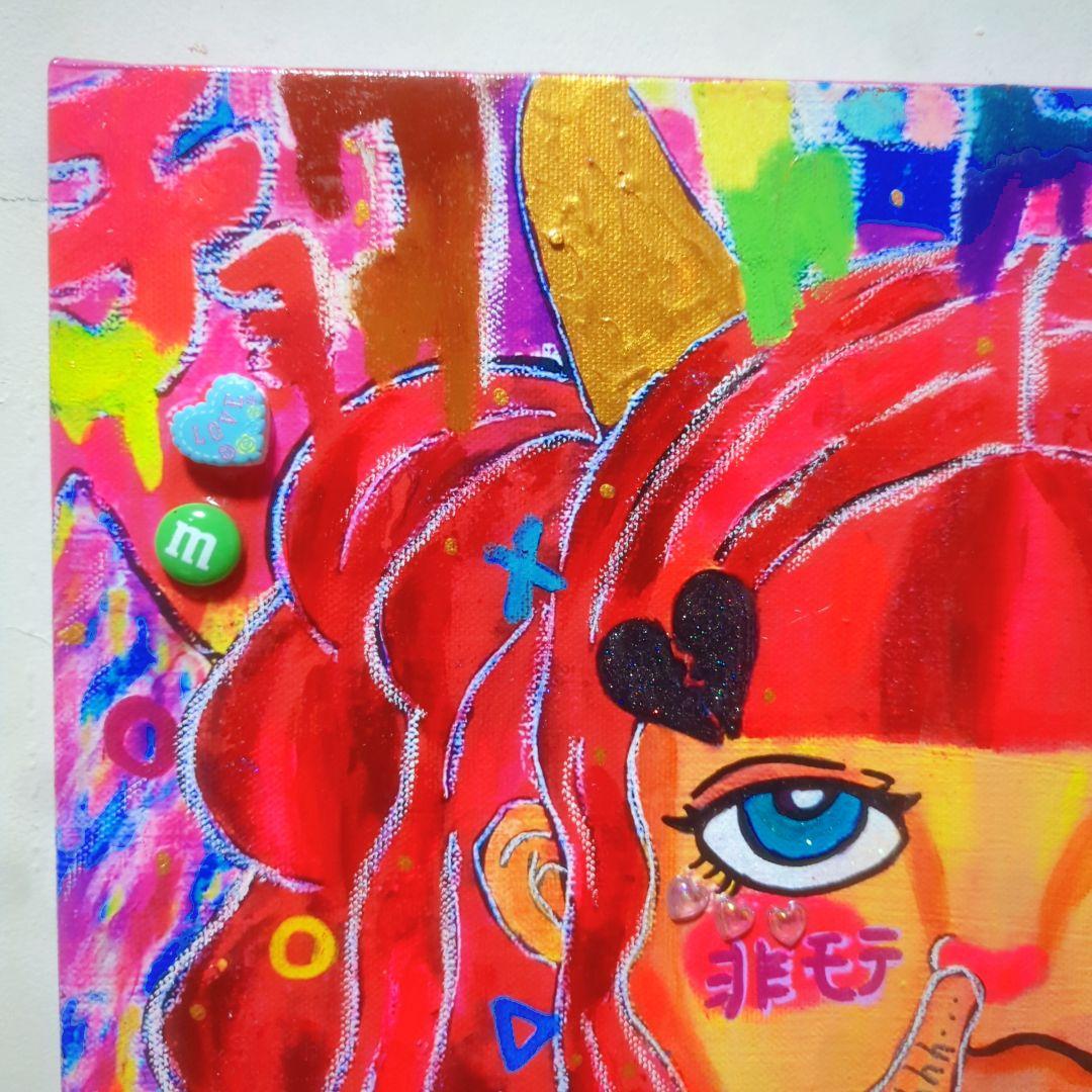 【プリント＆加筆作品】チョコレートDis娘-バレンタイン嫌いな女の子-【アート】