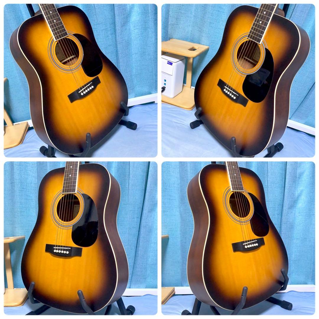 ⑤【牛骨】HONEY BEE！W-15！アコギ！【弾き易く調整☆新品の弦】