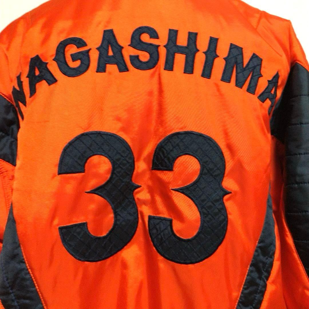 アシックス ジャイアンツ グラウンドコート33 長嶋監督 ジャンパー⭐︎うちわ