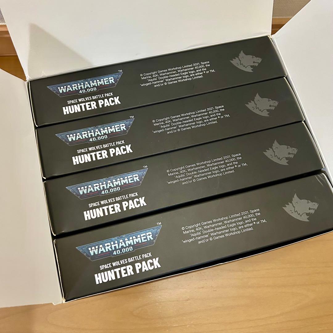 Joytoy×Warhammer SPACE WOLVES HUTER PACK