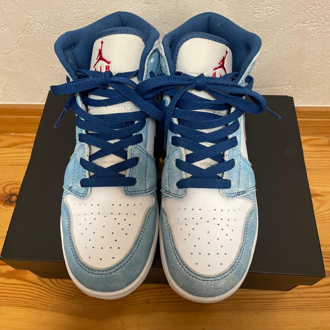 Nike GS Air Jordan 1 Mid ハイパーロイヤル