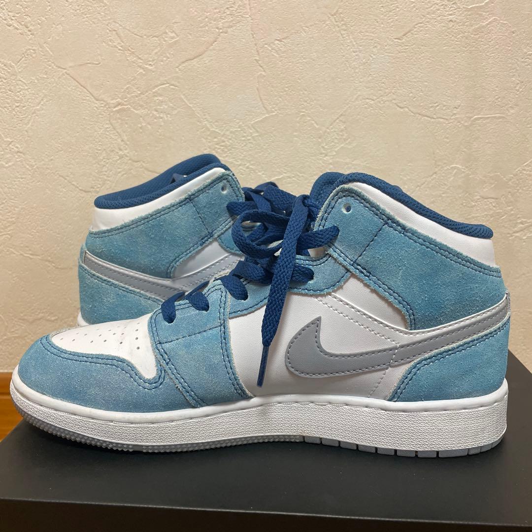 Nike GS Air Jordan 1 Mid ハイパーロイヤル