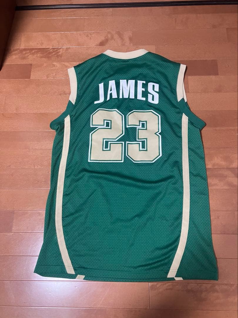 nike lebron james svsm irish ユニフォーム　高校