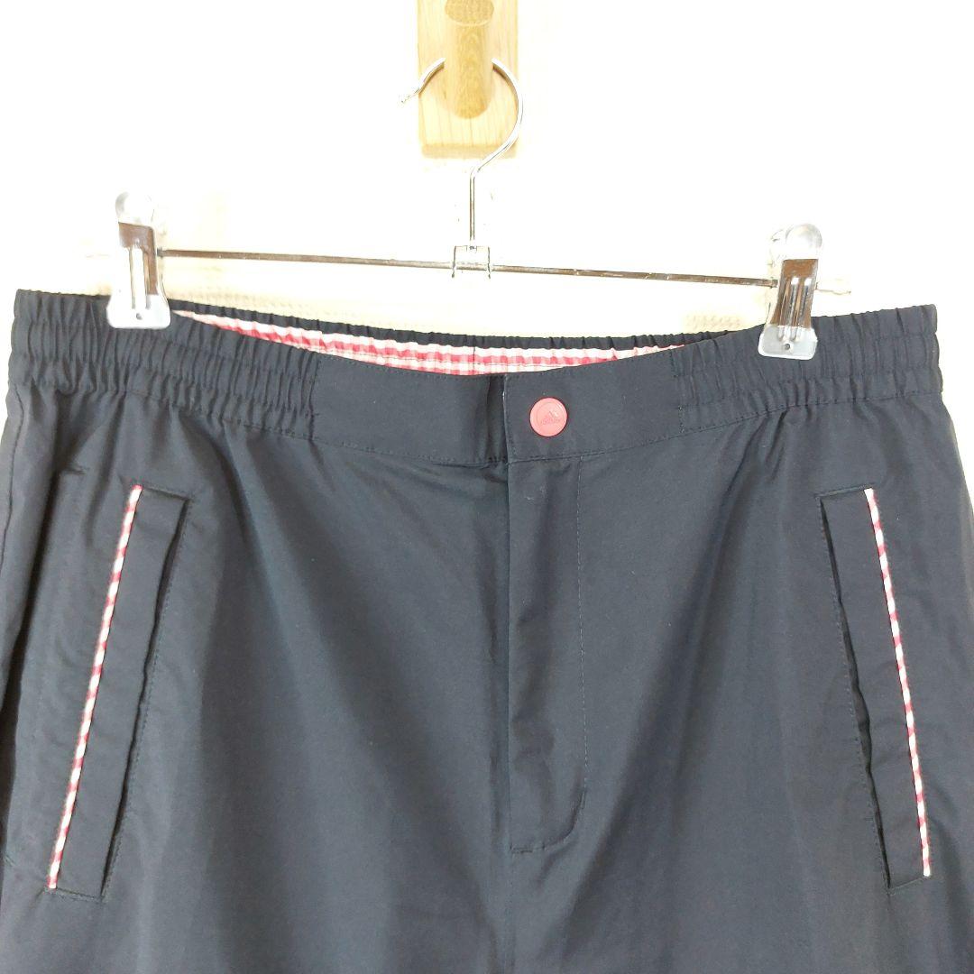 【人気】adidas レディース レインウェア Lサイズ 収納袋付き　チェック