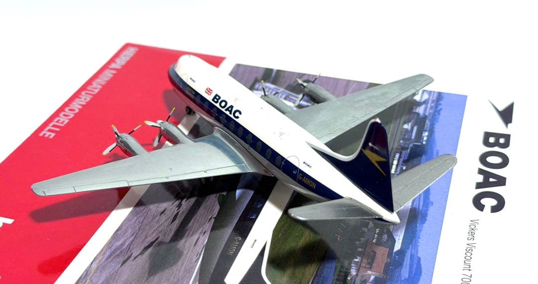 航空機・ヘリコプター herpa 1/200 Vickers Viscount 700 BOAC