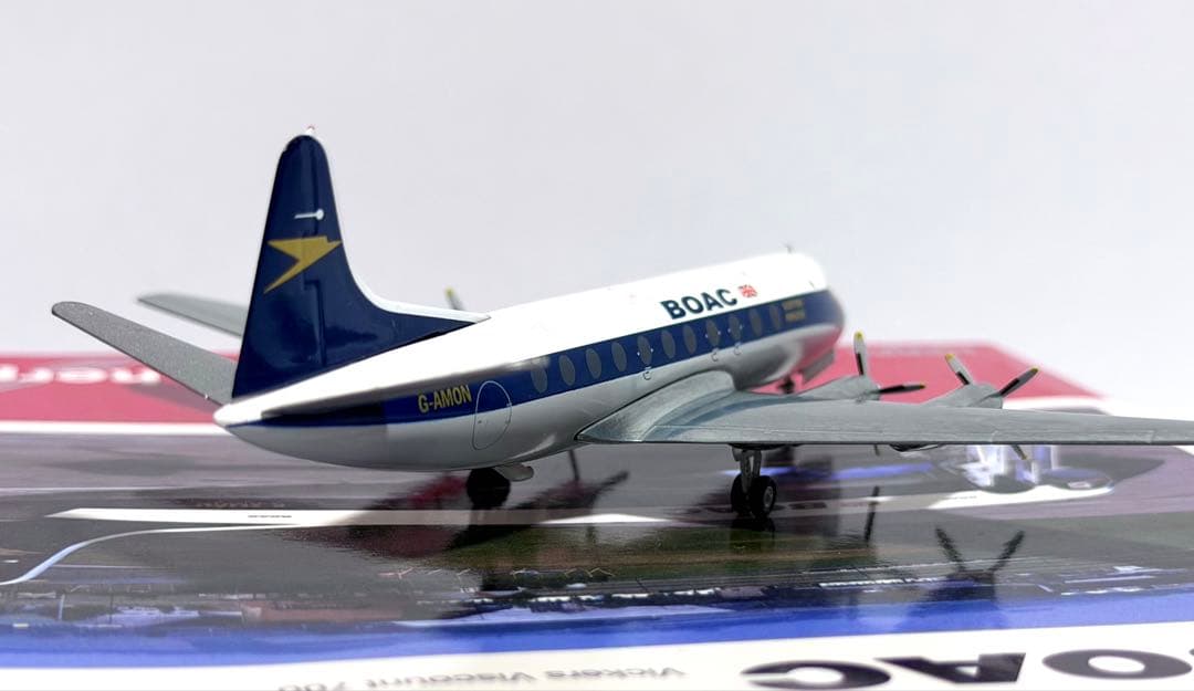 航空機・ヘリコプター herpa 1/200 Vickers Viscount 700 BOAC