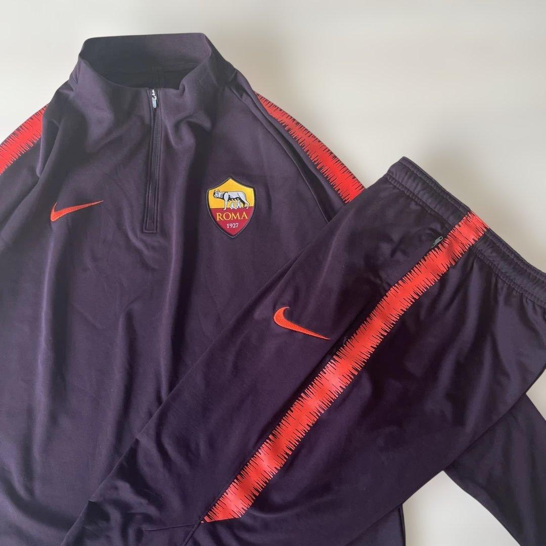 パンツのみNIKE ASローマ 下L サッカー トレーニング ウェア
