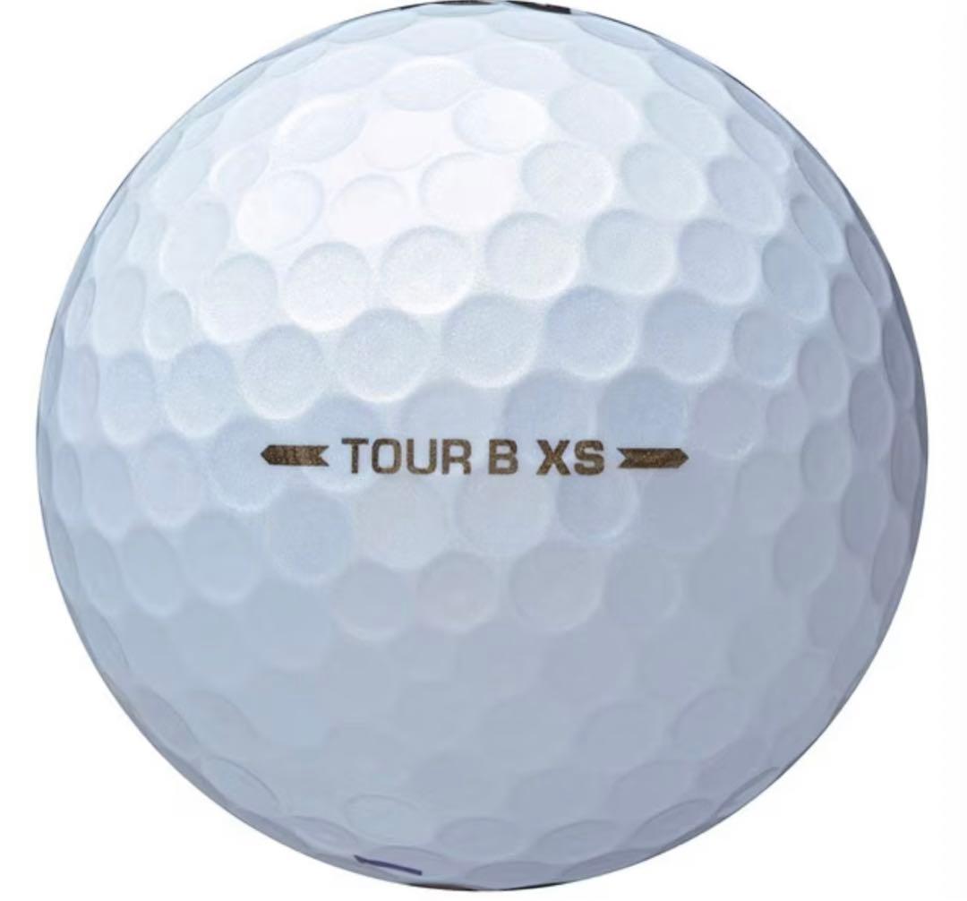 新品2026年NEWブリヂストンTOUR B XS　ホワイト2ダース（24球）