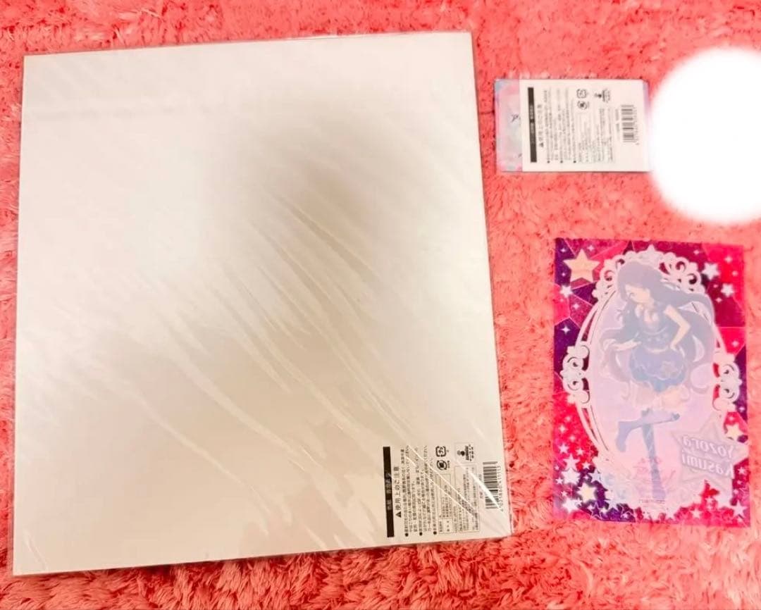 アイカツスターズ！香澄夜空 サイン色紙ファン証明書 缶バッジ クリアポストカード